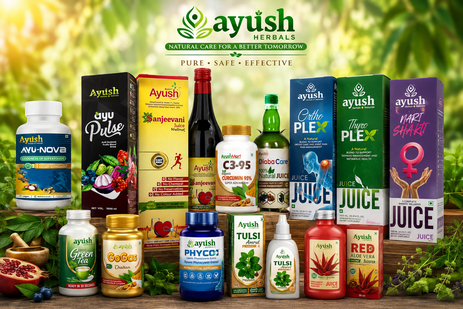 Ayush Premium Organic Herbal Health Immunity Booster Kit